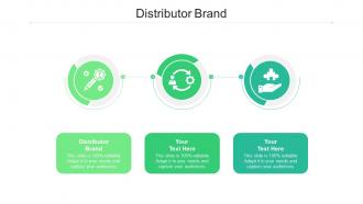 Distributor brand ppt powerpoint presentation icon ideas cpb