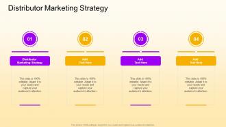 Distributor Marketing Strategy In Powerpoint And Google Slides Cpb