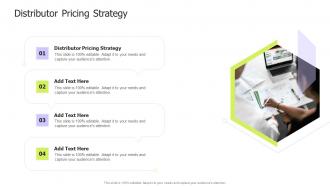 Distributor Pricing Strategy In Powerpoint And Google Slides Cpb