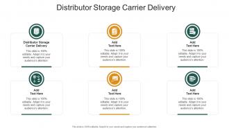 Distributor Storage Carrier Delivery In Powerpoint And Google Slides Cpb