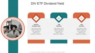 Div Etf Dividend Yield In Powerpoint And Google Slides Cpb
