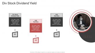 Div Stock Dividend Yield In Powerpoint And Google Slides Cpb