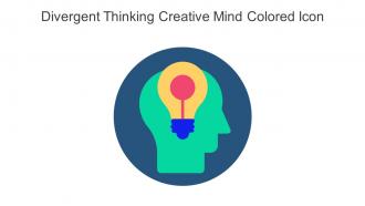 Divergent Thinking Creative Mind Colored Icon In Powerpoint Pptx Png And Editable Eps Format