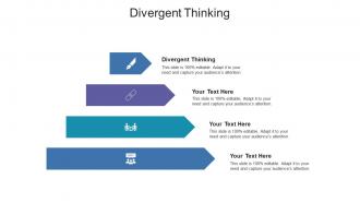 Divergent thinking ppt powerpoint presentation inspiration clipart cpb