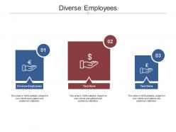 Diverse employees ppt powerpoint presentation professional design ideas cpb