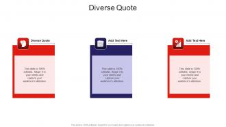 Diverse Quote In Powerpoint And Google Slides Cpb
