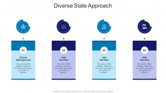 Diverse Slate Approach In Powerpoint And Google Slides Cpb