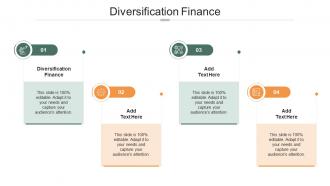 Diversification Finance In Powerpoint And Google Slides Cpb