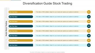 Diversification Guide Stock Trading In Powerpoint And Google Slides Cpb