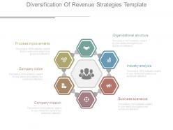 Diversification Of Revenue Strategies Template