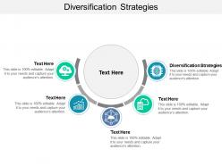 Diversification strategies ppt powerpoint presentation slides graphic tips cpb