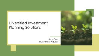 Diversified Investment Planning Solutions PPT Slides AT