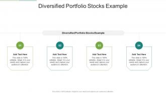 Diversified Portfolio Stocks Example In Powerpoint And Google Slides Cpb