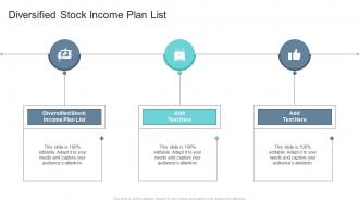 Diversified stock income plan list in powerpoint and google slides cpb