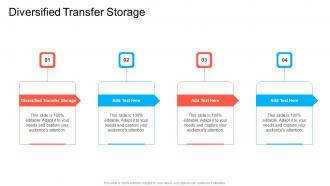 Diversified Transfer Storage In Powerpoint And Google Slides Cpb
