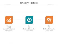 Diversify portfolio ppt powerpoint presentation pictures structure cpb
