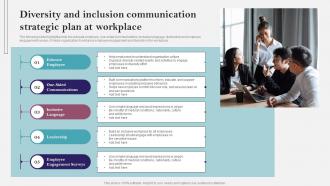 Diversity And Inclusion Communication Strategic Plan At Workplace