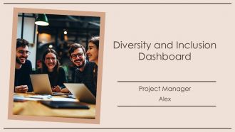 Diversity And Inclusion Dashboard PPT Template AT
