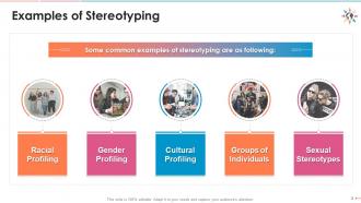 Diversity and inclusion training on breaking stereotypes unconscious bias edu ppt