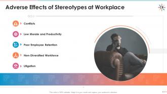 Diversity and inclusion training on breaking stereotypes unconscious bias edu ppt