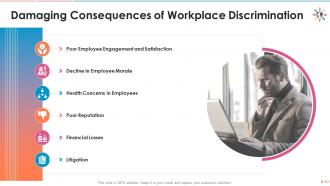 Diversity and inclusion training on workplace discrimination edu ppt