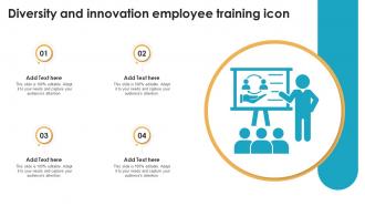 Diversity And Innovation Employee Training Icon