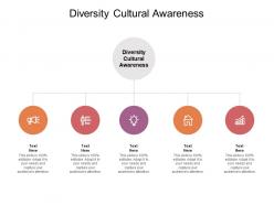 Diversity cultural awareness ppt powerpoint presentation model graphics template cpb