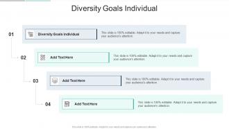 Diversity Goals Individual In Powerpoint And Google Slides Cpb