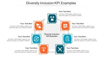 Diversity Inclusion KPI Examples Ppt Powerpoint Presentation Summary Graphics Download Cpb