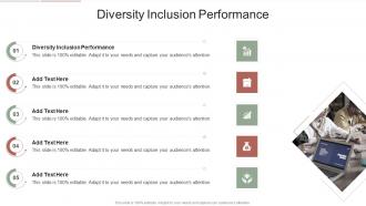 Diversity Inclusion Performance In Powerpoint And Google Slides Cpb