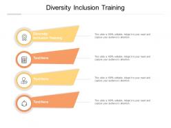 Diversity inclusion training ppt powerpoint presentation layouts rules cpb