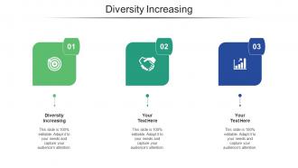 Diversity increasing ppt powerpoint presentation infographics graphic images cpb