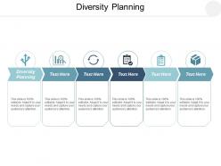 Diversity planning ppt powerpoint presentation model backgrounds cpb