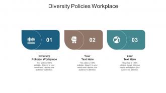 Diversity policies workplace ppt powerpoint presentation layouts topics cpb