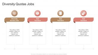 Diversity Quotas Jobs In Powerpoint And Google Slides Cpb