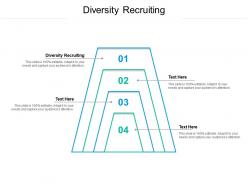 Diversity recruiting ppt powerpoint presentation outline styles cpb