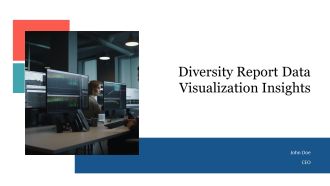 Diversity Report Data Visualization Insights PPT Slides AT