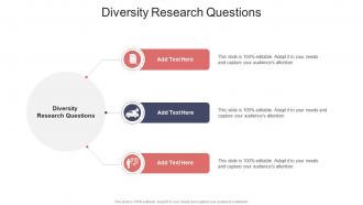 Diversity Research Questions In Powerpoint And Google Slides Cpb