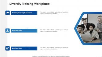 Diversity Training Workplace In Powerpoint And Google Slides Cpb