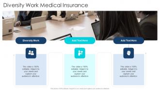 Diversity Work Medical Insurance In Powerpoint And Google Slides Cpb