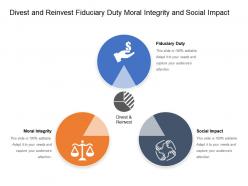 Divest and reinvest fiduciary duty moral integrity and social impact
