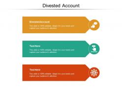 Divested account ppt powerpoint presentation pictures outfit cpb