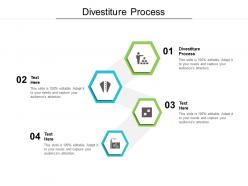 Divestiture process ppt powerpoint presentation portfolio elements cpb