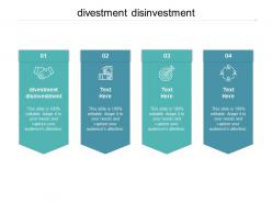 Divestment disinvestment ppt powerpoint presentation ideas templates cpb