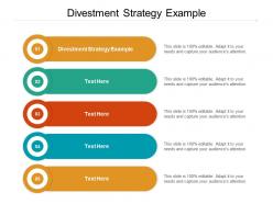 Divestment strategy example ppt powerpoint presentation pictures model cpb