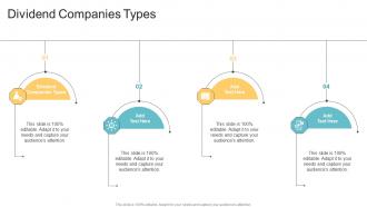 Dividend Companies Types In Powerpoint And Google Slides Cpb