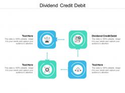 Dividend credit debit ppt powerpoint presentation show inspiration cpb