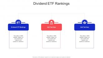 Dividend ETF Rankings In Powerpoint And Google Slides Cpb