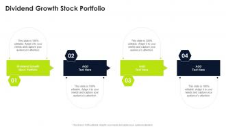 Dividend Growth Stock Portfolio In Powerpoint And Google Slides Cpb