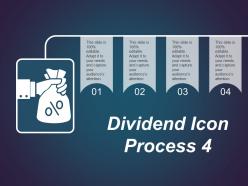Dividend icon process 4